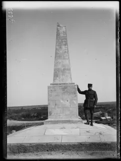 Historical image of memorial from unknown period