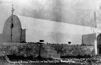 Historical image of memorial from unknown period