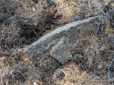 Historical image of memorial from unknown period